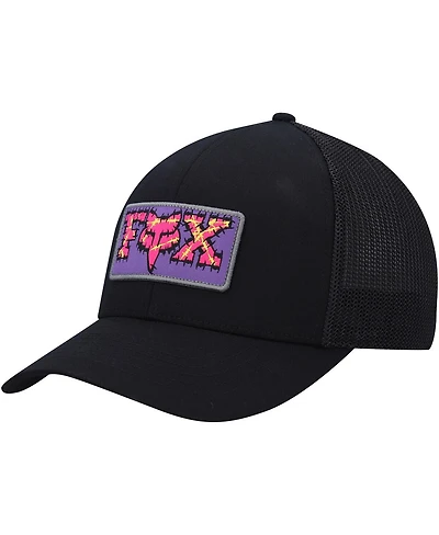 Men's Fox Black Barbed Wire Flex Hat