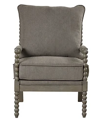 Best Master Furniture Hutch 36" Fabric Arm Chair