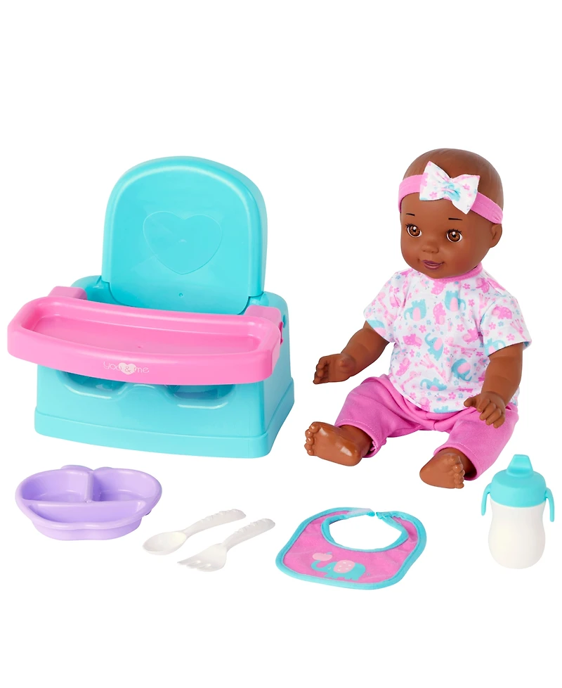 You & Me Hungry Baby 14" Doll, Created for You by Toys R Us