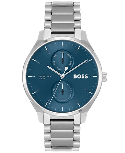 Hugo Boss Men's Tyler Quartz Multifunction Stainless Steel Watch 43mm