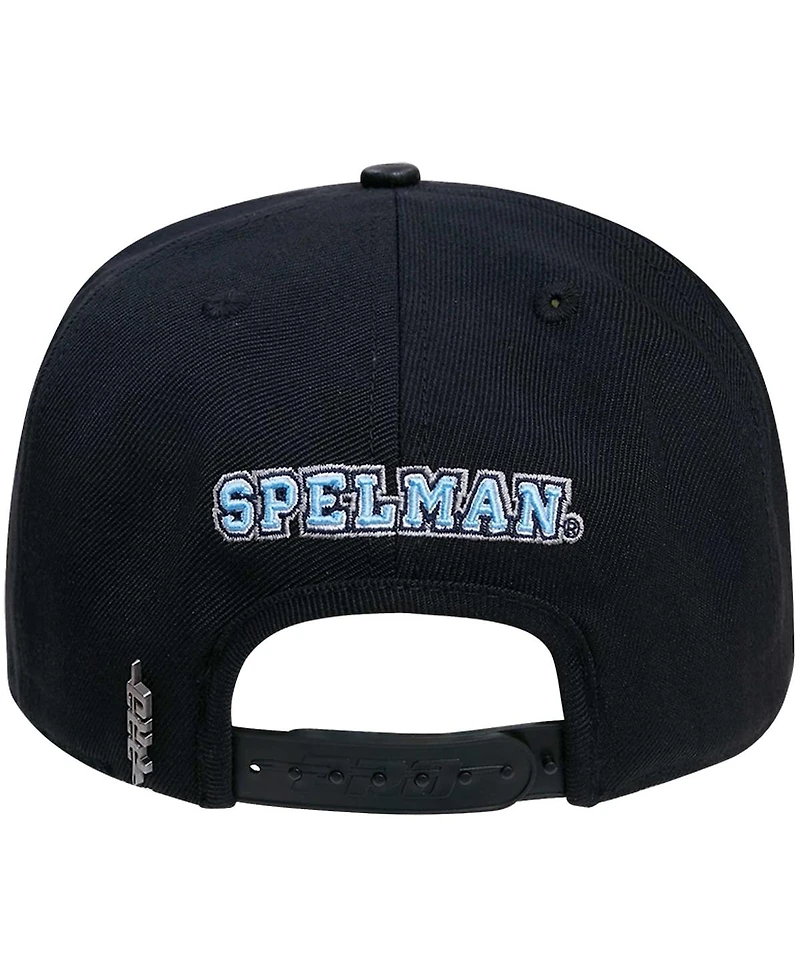 Men's Pro Standard Black Spelman College Jaguars Arch Over Logo Evergreen Snapback Hat