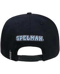 Men's Pro Standard Black Spelman College Jaguars Arch Over Logo Evergreen Snapback Hat