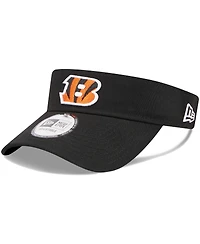 Men's New Era Black Cincinnati Bengals Main Adjustable Visor