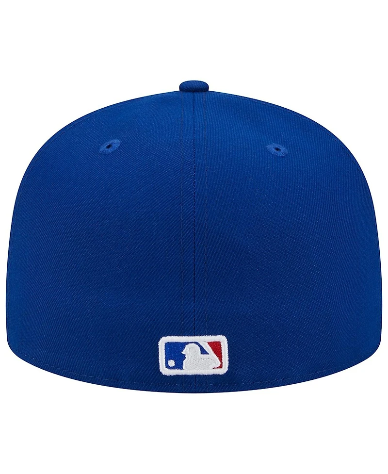 Men's New Era Royal Chicago Cubs 2016 World Series Team Color 59FIFTY Fitted Hat