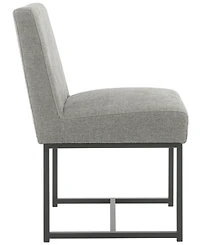 Abbyson Living Luxe 33.5 Fabric Dining Chair