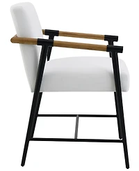 Abbyson Living Parker 31.5" Stain-Resistant Fabric Dining Chair