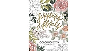 Scriptures and Florals Coloring Book by Allison Loveall