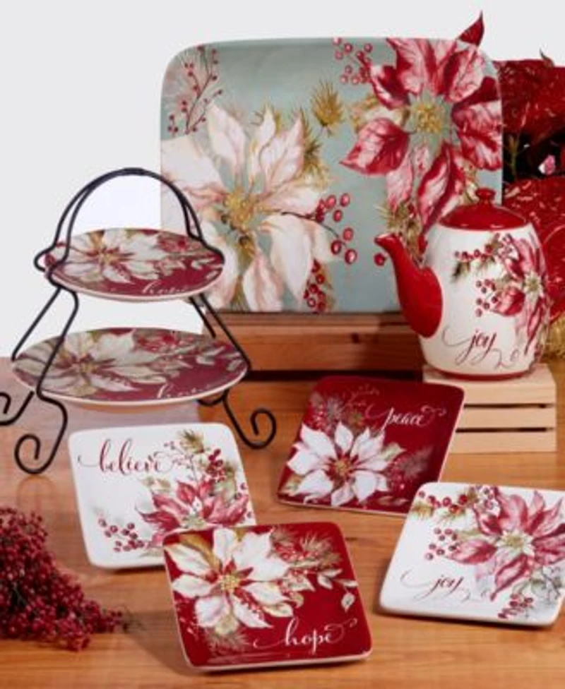 Certified International Winters Joy Dinnerware Collection