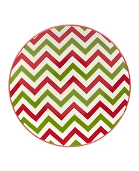 Certified International Holiday Fun 6" Canape Plates Set of 6, Service for 6