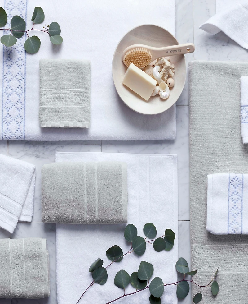 Clean Design Home x Martex Allergen-Resistant Savoy 2 Pack Bath Towel Set