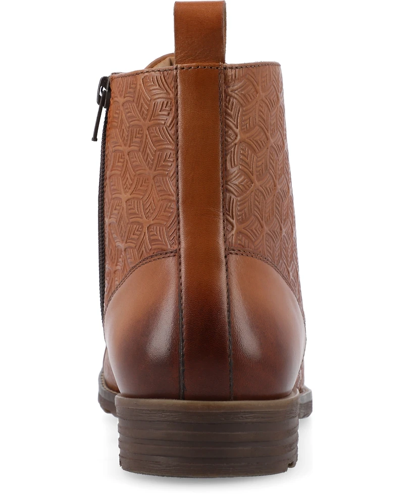 Thomas & Vine Men's Kairo Tru Comfort Foam Cap Toe Ankle Boots