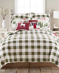 Levtex Tatum Pines Holiday Reversible 2-Pc. Quilt Set, Twin/Twin Xl