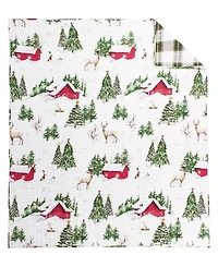 Levtex Tatum Pines Holiday Quilted Throw, 50" x 60"