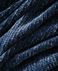 Battilo Lifestyle Solid Woven Micro Chenille Throw, 51" x 67"