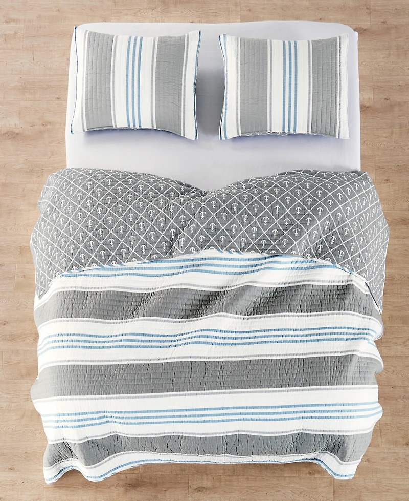 Levtex Provincetown Reversible Quilt, King/California King