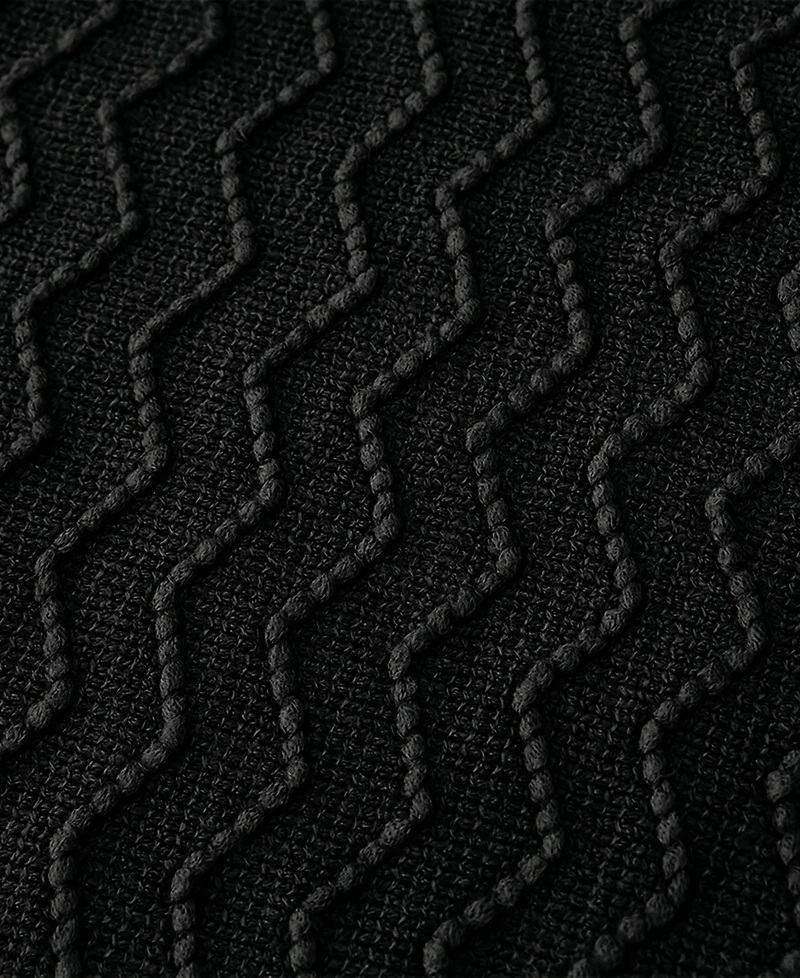 Battilo Wave-Link Texture Lightweight Throw, 50" x 60"