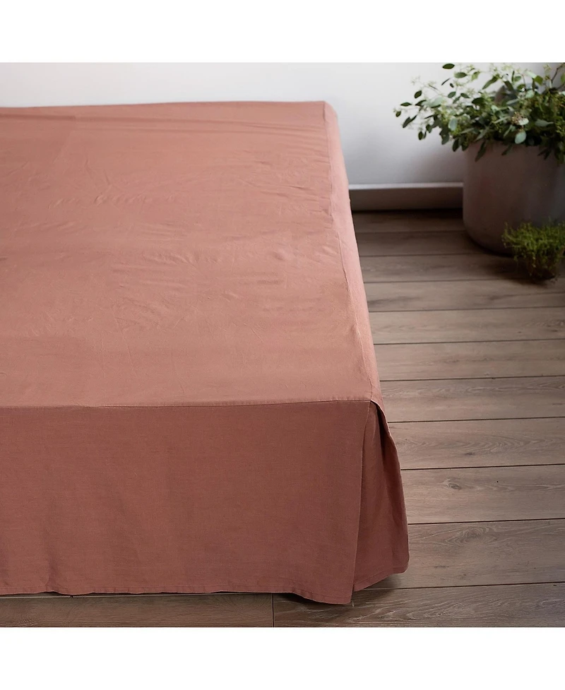 100% French Linen Bedskirt - Queen