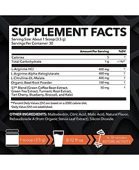 L-Arginine Powder, Tangerine Flavor, Havasu Nutrition, 3.7oz