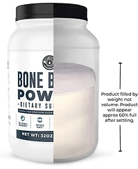 Bone Broth Protein, Left Coast Performance, Unflavored, 32 oz