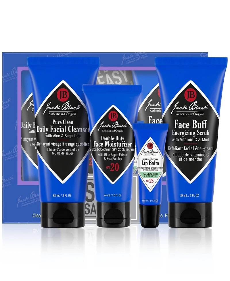 Jack Black 4-Pc. Skin Saviors Set