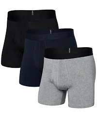 Saxx Men's DropTemp Cooling Cotton Slim Fit Boxer Briefs – 3PK
