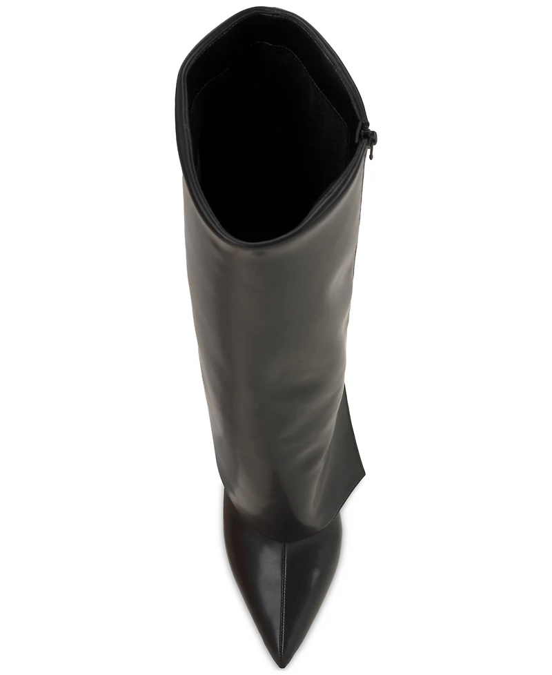 I.n.c. International Concepts Skylar Fold Over Cuffed Knee High Boots