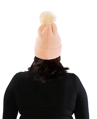 Marcus Adler Scattered Crystal Pom Beanie
