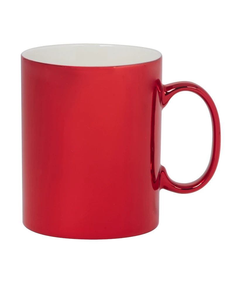 Certified International Holiday Lights 16 oz Mugs Set of 6, Service for 6