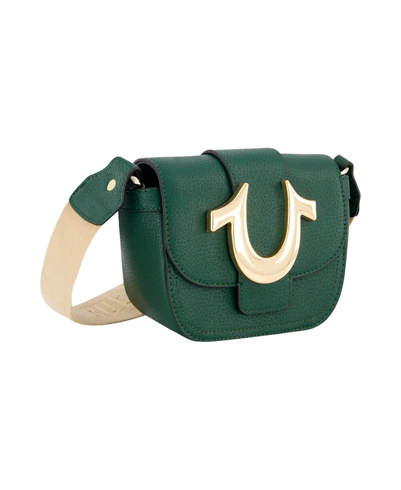 True Religion Women's Mini Flap Crossbody Bag