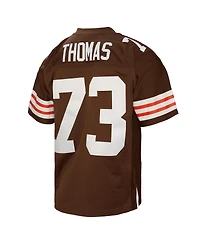Men's Mitchell & Ness Joe Thomas Brown Cleveland Browns 2007 Legacy Retired Player Jersey