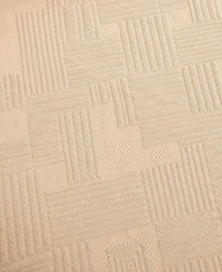 Closeout! Superior Geometric Fret Textured Jacquard Matelasse All-Season 3-Piece Bedspread Set, Full