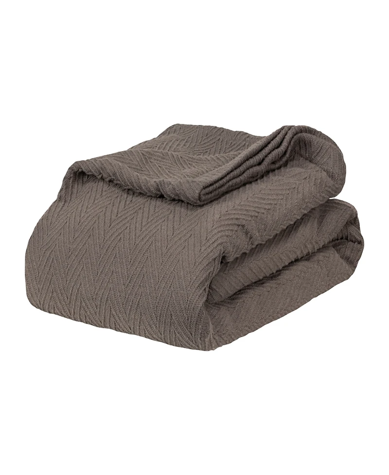 Superior Chevron All Season Cotton Blanket