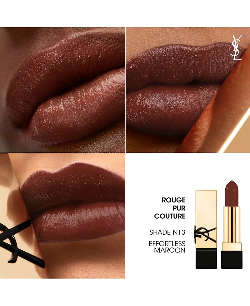Yves Saint Laurent Rouge Pur Couture Satin Lipstick - N13 Effortless Maroon