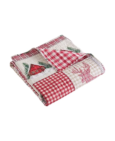 Levtex for Christmas Reversible Quilted Throw, 50" x 60"