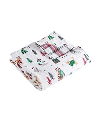 Levtex Meowy Christmas Quilted Throw, 50" x 60"