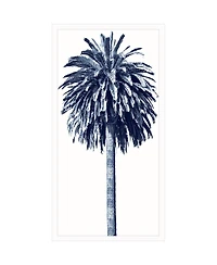 Palm Tree Blue Ii Framed Art