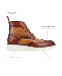 Taft 365 Men's Model 005 Wingtip Lace-Up Boots
