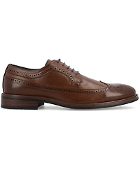 Vance Co. Men's Gordy Tru Comfort Foam Wingtip Lace-Up Dress Shoes