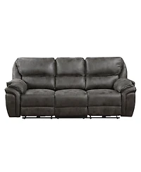 White Label Fleming 90" Power Double Reclining Sofa