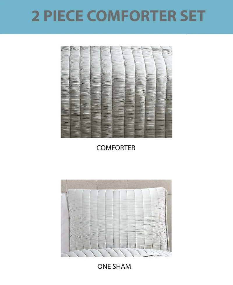 Riverbrook Home Moonstone 2-Pc. Coverlet Set, Twin