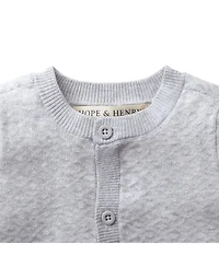 Hope & Henry Baby Jacquard Romper