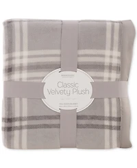 Berkshire Classic Velvety Plush Blanket, Twin, Exclusively at Macy's