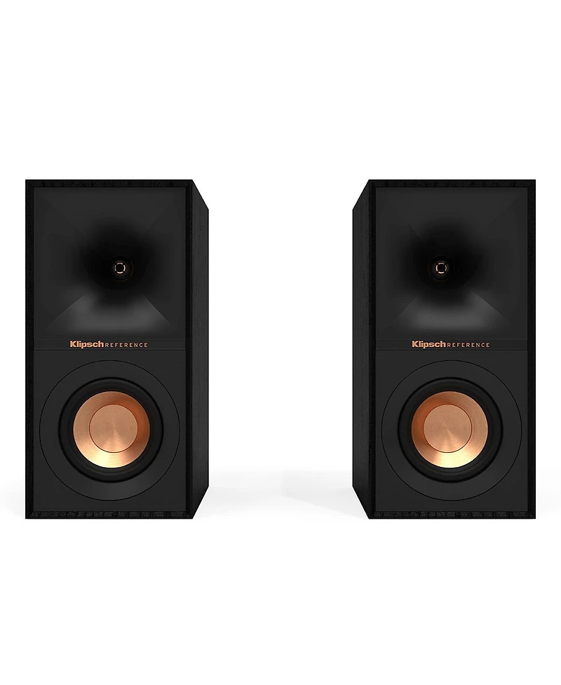 Klipsch R-40M Reference Bookshelf Speakers - Pair (Black)