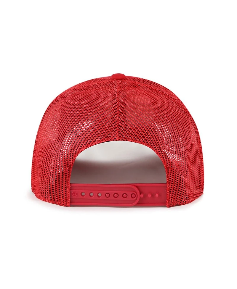 Men's '47 Brand Red Washington Nationals Unveil Trucker Adjustable Hat