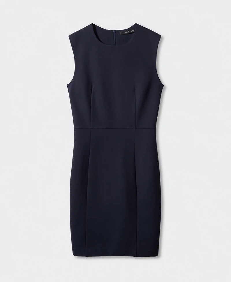 Mango Women's Roma Knit Sleeveless Dress