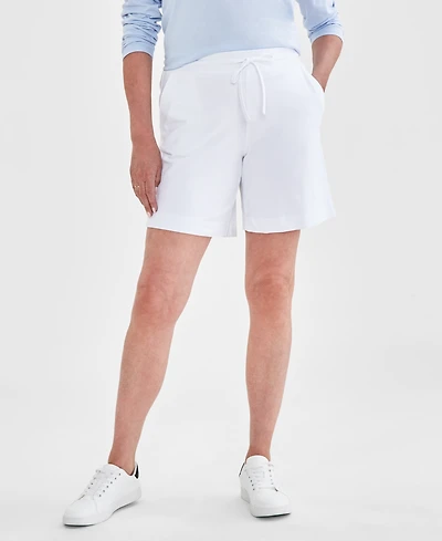 Style & Co Women's Mid Rise Sweatpant Shorts, Created for Macy's
