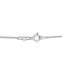 Diamond Teardrop 18" Pendant Necklace (1/4 ct. t.w.) in Sterling Silver, Created for Macy's