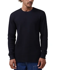 Cotton On Men's Chunky Waffle Long Sleeve T-shirt