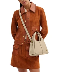 Coach Lana Small Polished Pebble Leather Shoulder Bag 23