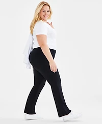 Style & Co Plus High-Rise Bootcut Leggings, Created for Macy's